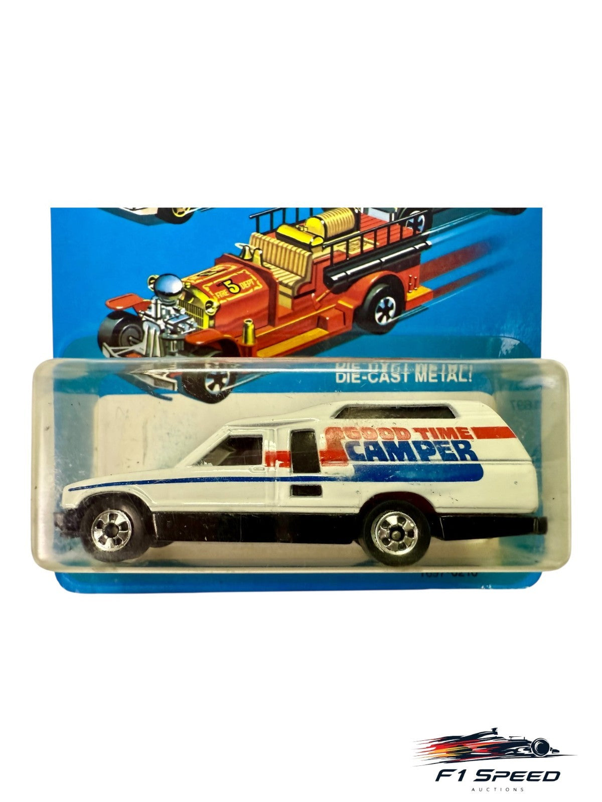 🔥🔥Hot Wheels BLACKWALLS Minitrek No 1697 Good Times CAMPER  H31🔥🔥