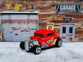 🔥🔥🔥🔥Hot Wheels 32 Ford UNO Red Mattel Games C15🔥🔥🔥🔥