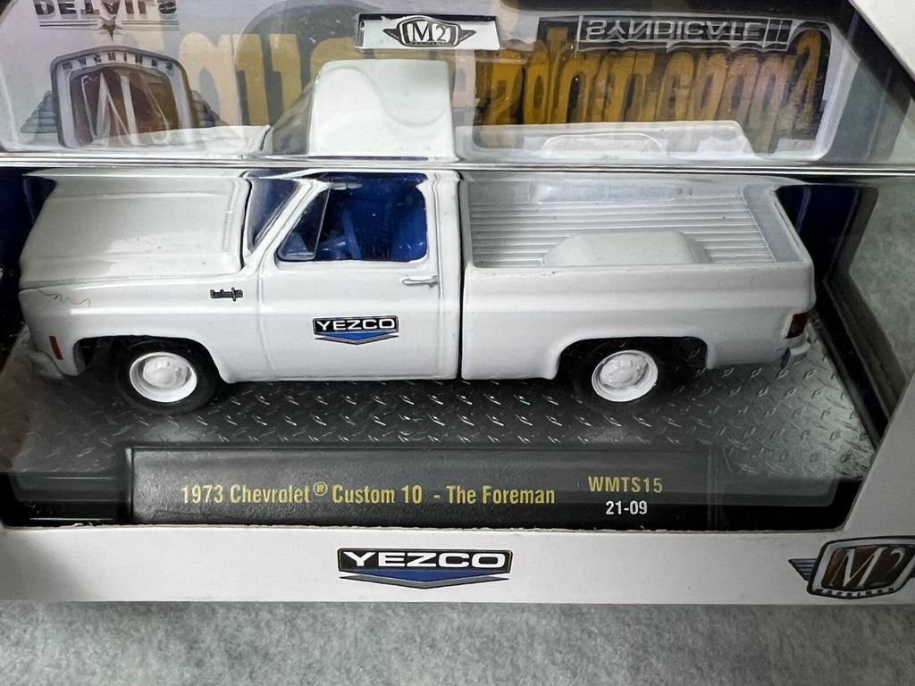 🇺🇸M2 Machines Squarebody Syndicate 1973 Chevrolet Custom 10 The Foreman HW7