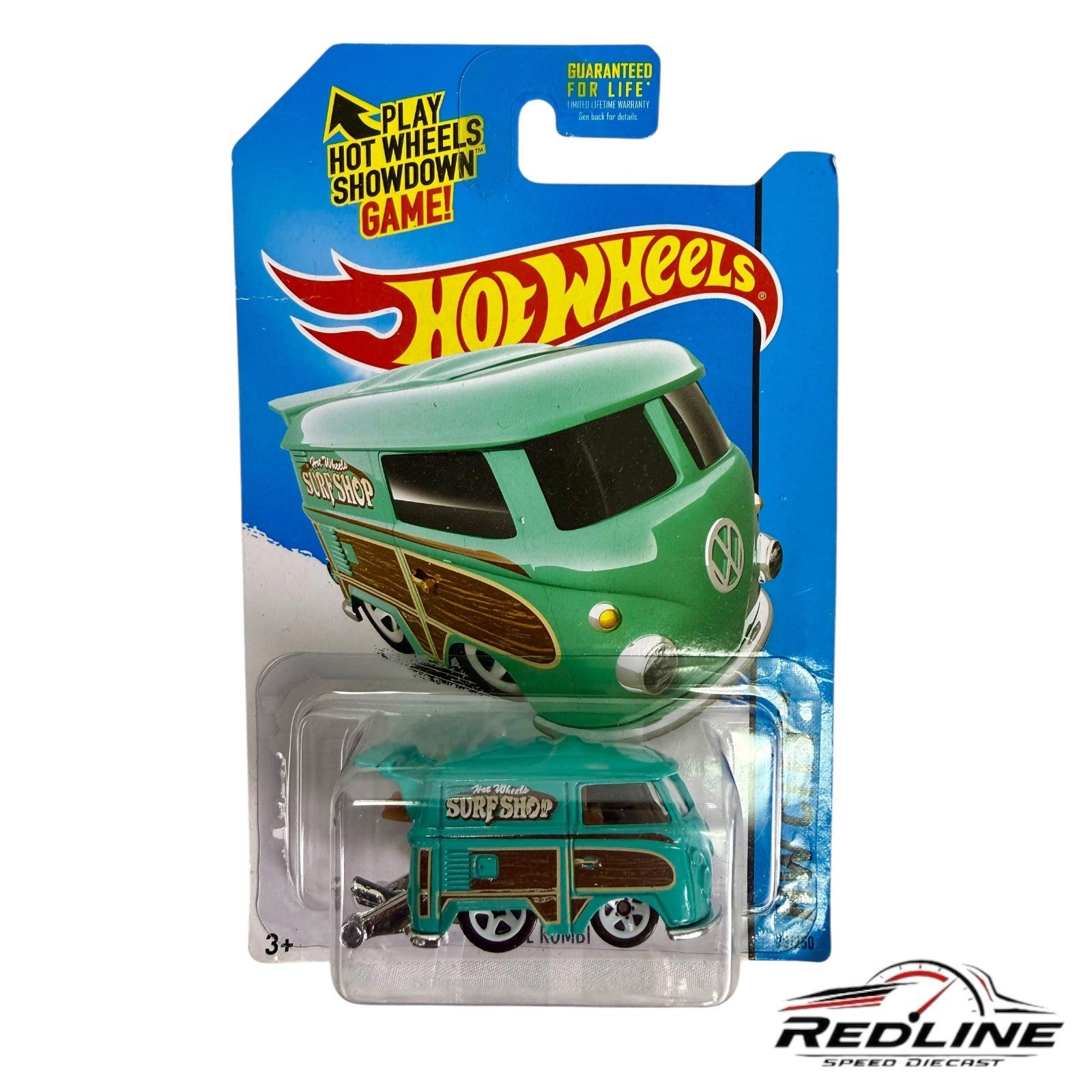 🇩🇪Hot Wheels 2015 HW City VW Kool Kombi Surf Patrol Shop 73/250 H6🇩🇪