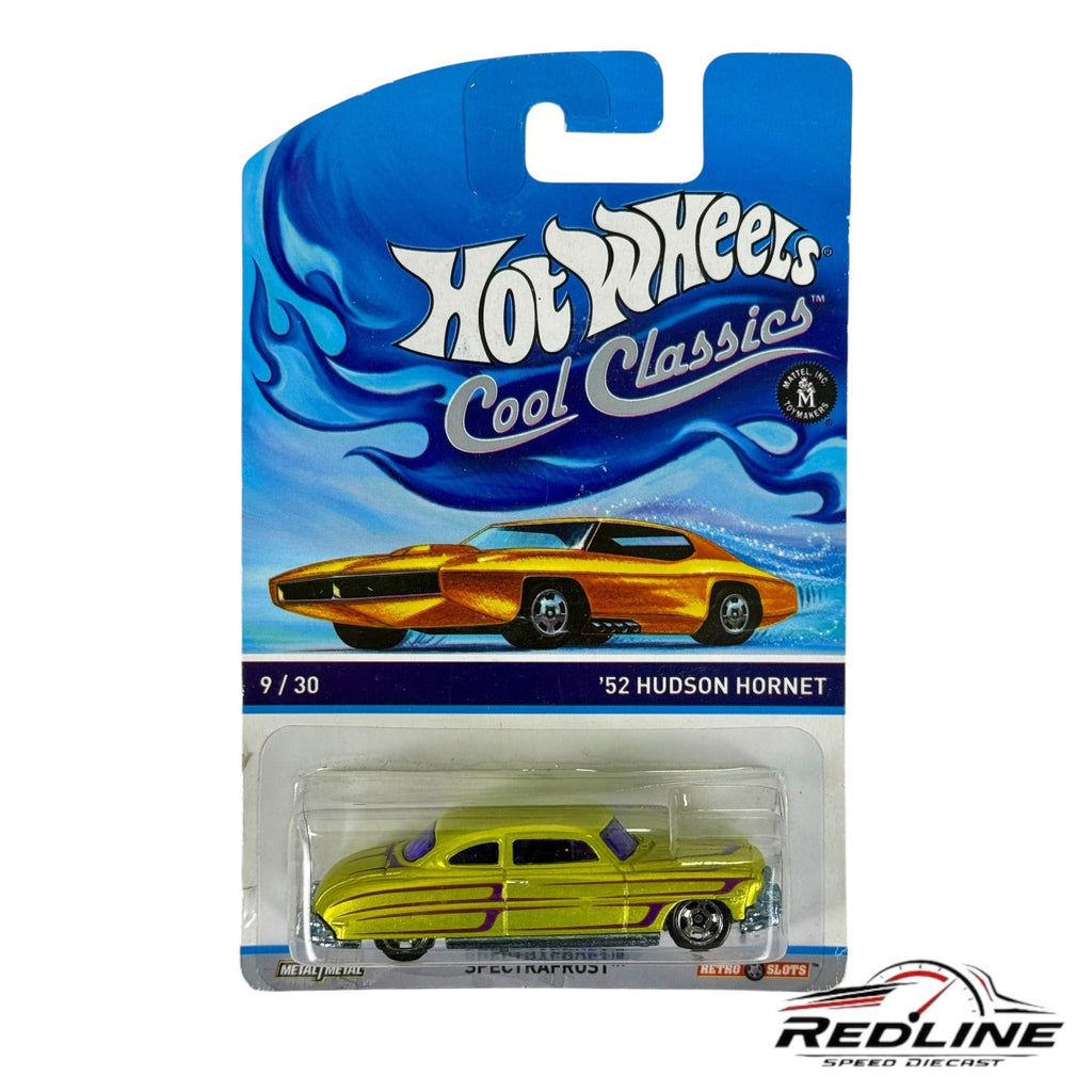 🇺🇸Hot Wheels Cool Classics ‘52 Hudson Hornet 9/30 Spectrafrost H6🇺🇸