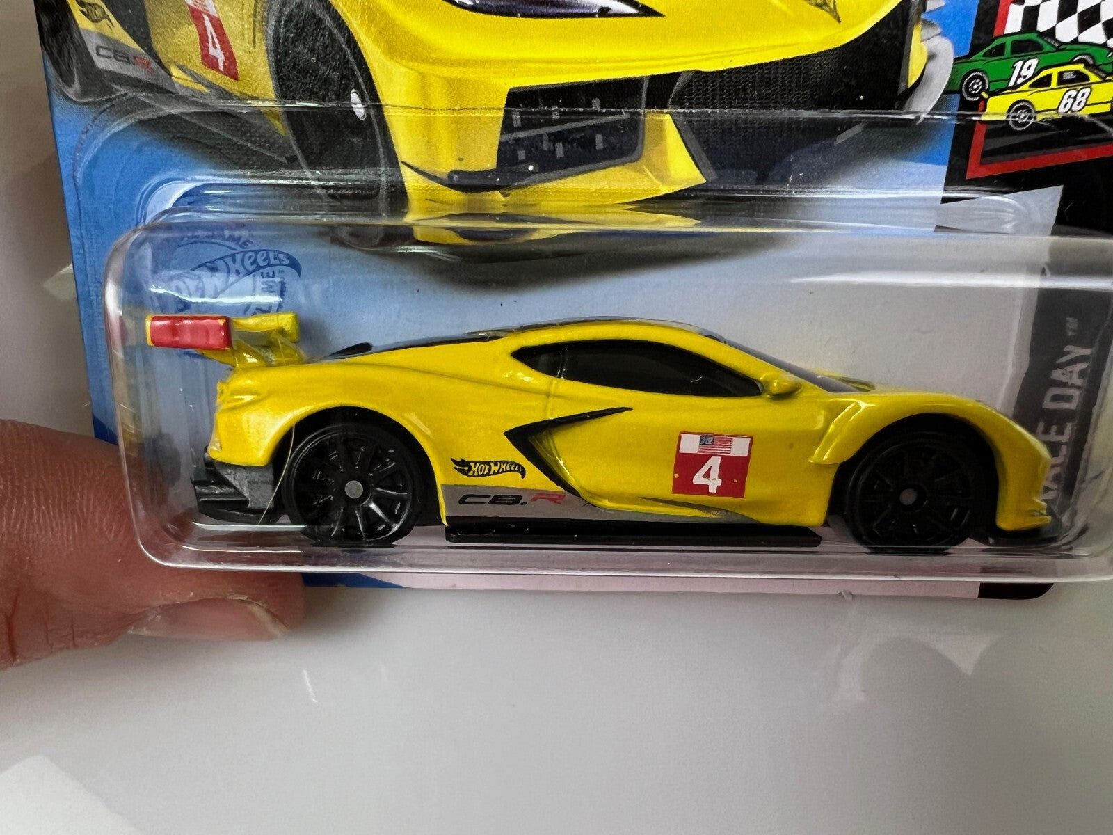 🇺🇸🇺🇸Hot Wheels Short Card Corvette C8.R 6/10 HW Race Day HW06🇺🇸🇺🇸