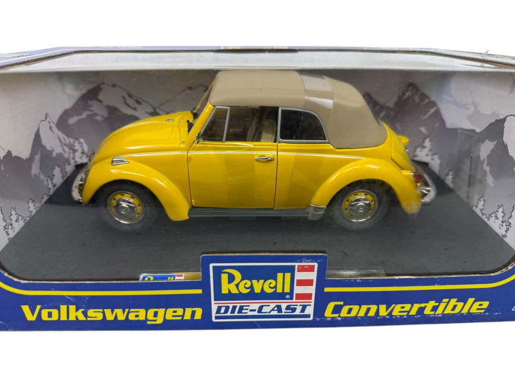 🇩🇪🇩🇪Revell Volkswagen Convertible Yellow 1:18 B3🇩🇪🇩🇪
