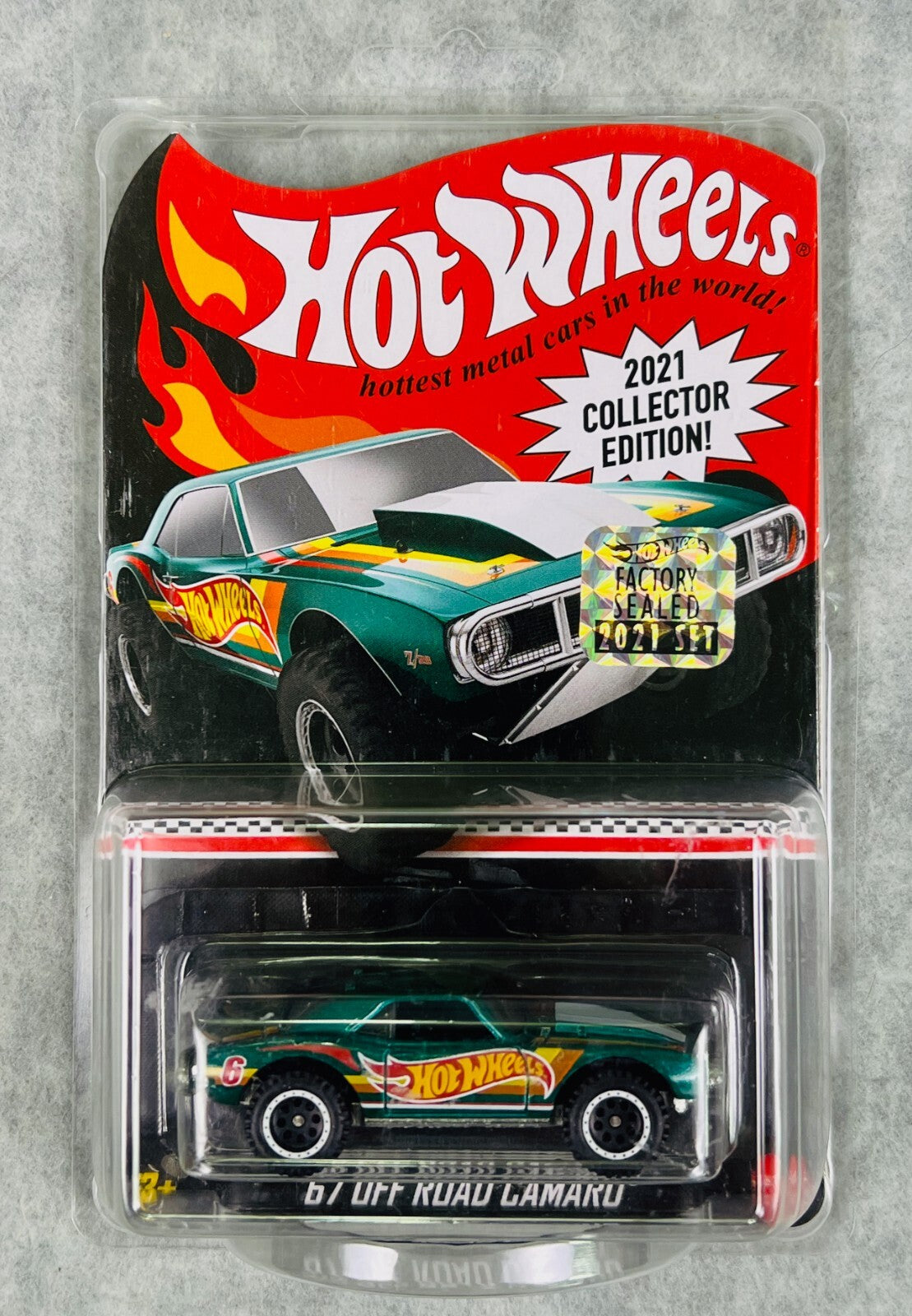 🔥Hot Wheels Collector Edition Mail-in '67 Off Road Camaro FACTORY SEALED H31🔥