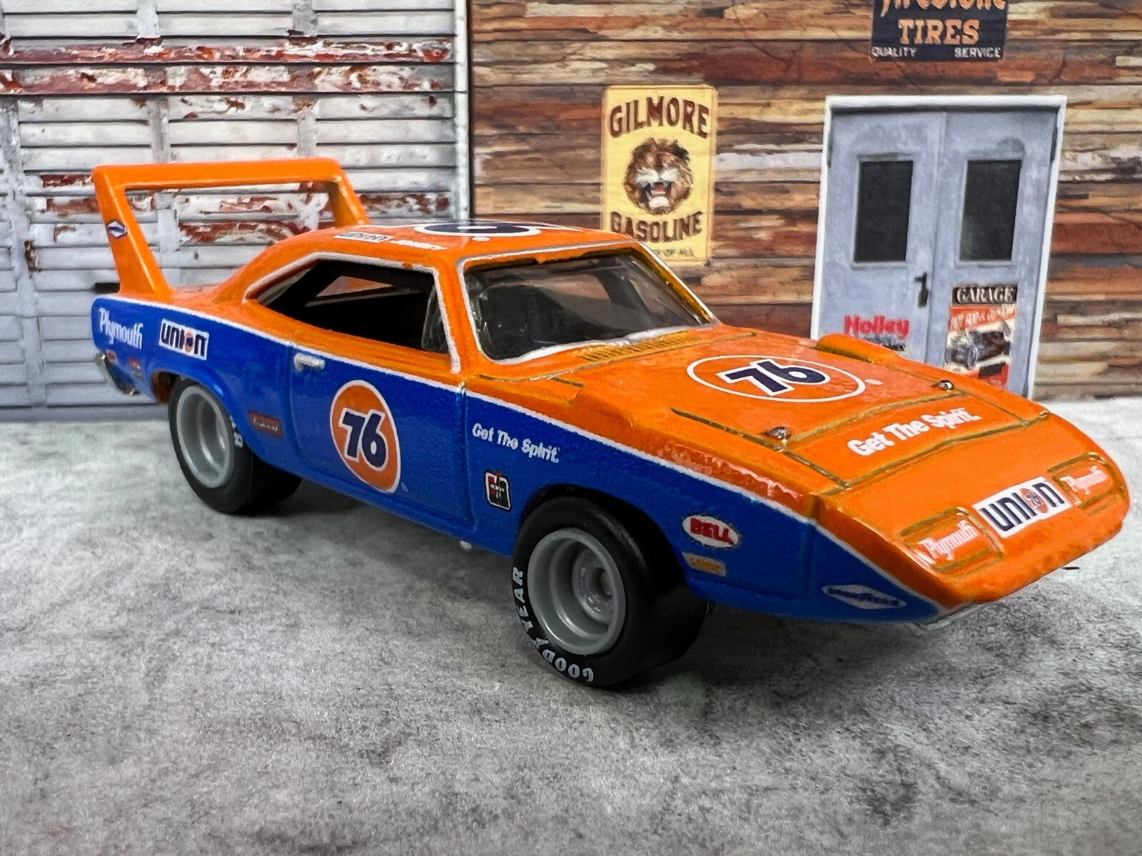 🇺🇸🇺🇸🇺🇸HotwheelS 1970 Plymouth Superbird Union 76 Loose C19🇺🇸🇺🇸🇺🇸