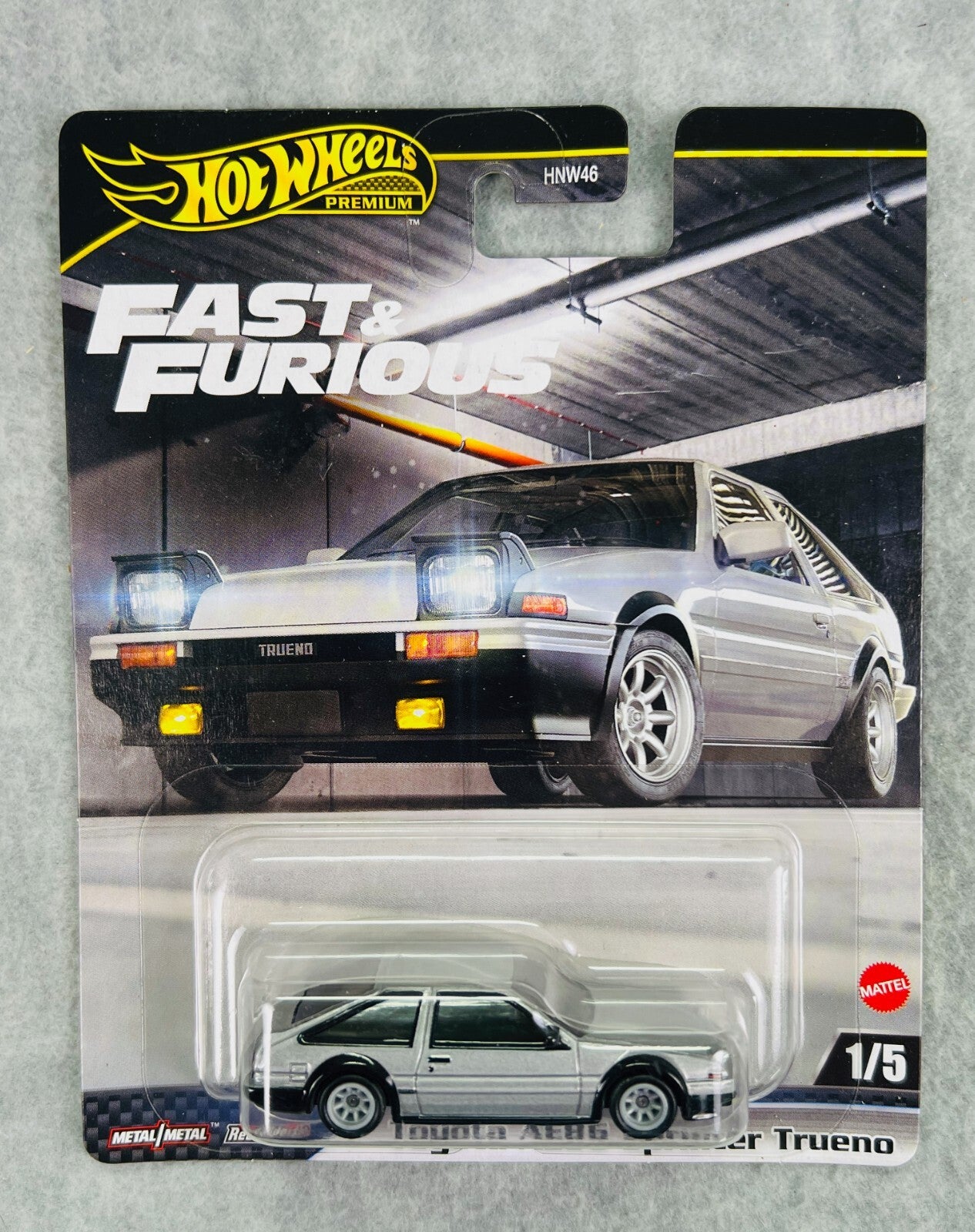 🎌🎌Hot Wheels Premium Fast & Furious 1/5 Toyota AE86 Sprinter Trueno H32🎌🎌