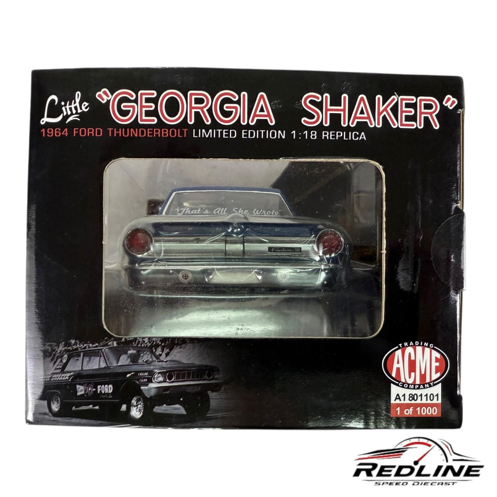 ACME GMP Ford Thunderbolt Georgia Shaker Blue Metallic FRANK VEGO FORD 1:18 LN