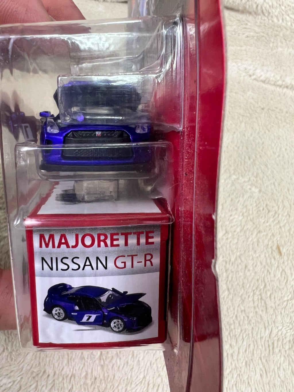 🔥🔥🔥Majorette NISSAN GT-R Purple DELUXE CARD HW16🔥🔥🔥