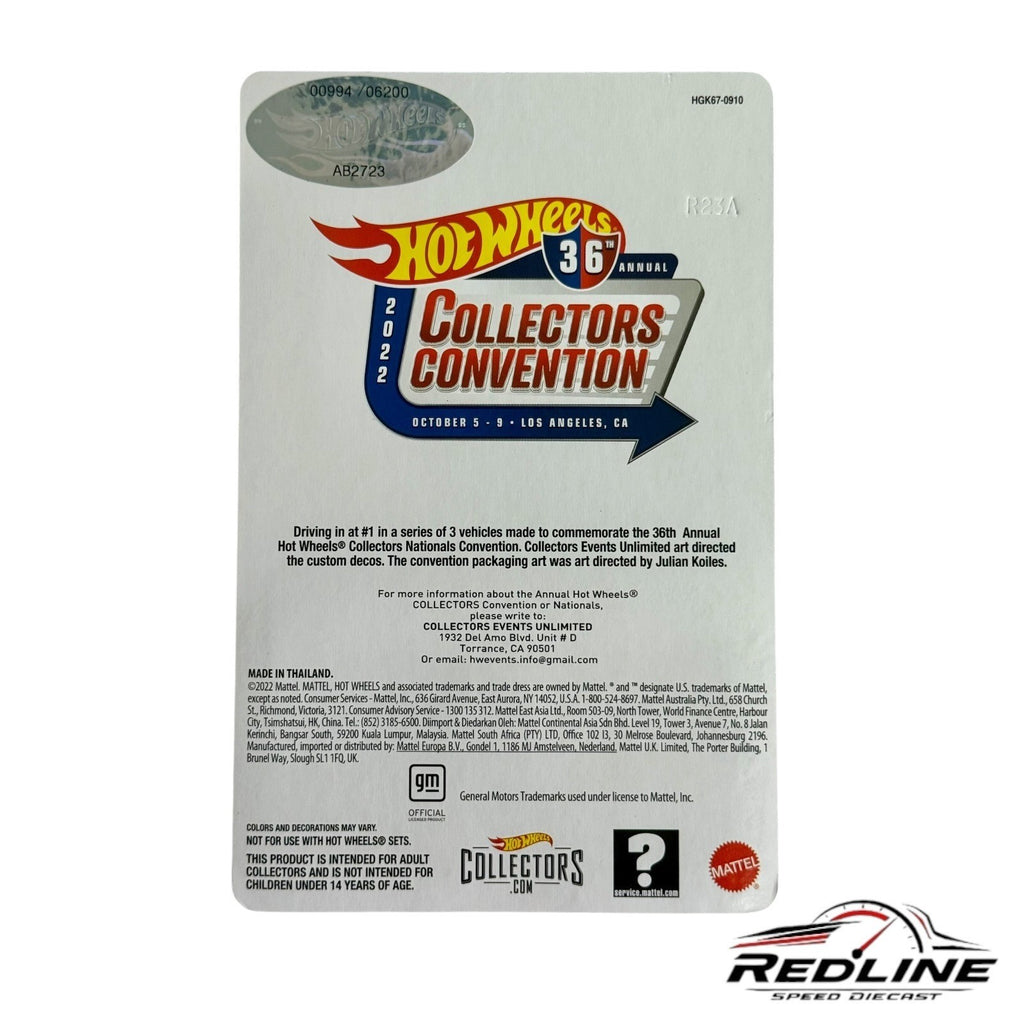 🔥Hot Wheels 36th Annual Collectors Convention 83 Chevy Silverado 994/6200 H33🔥