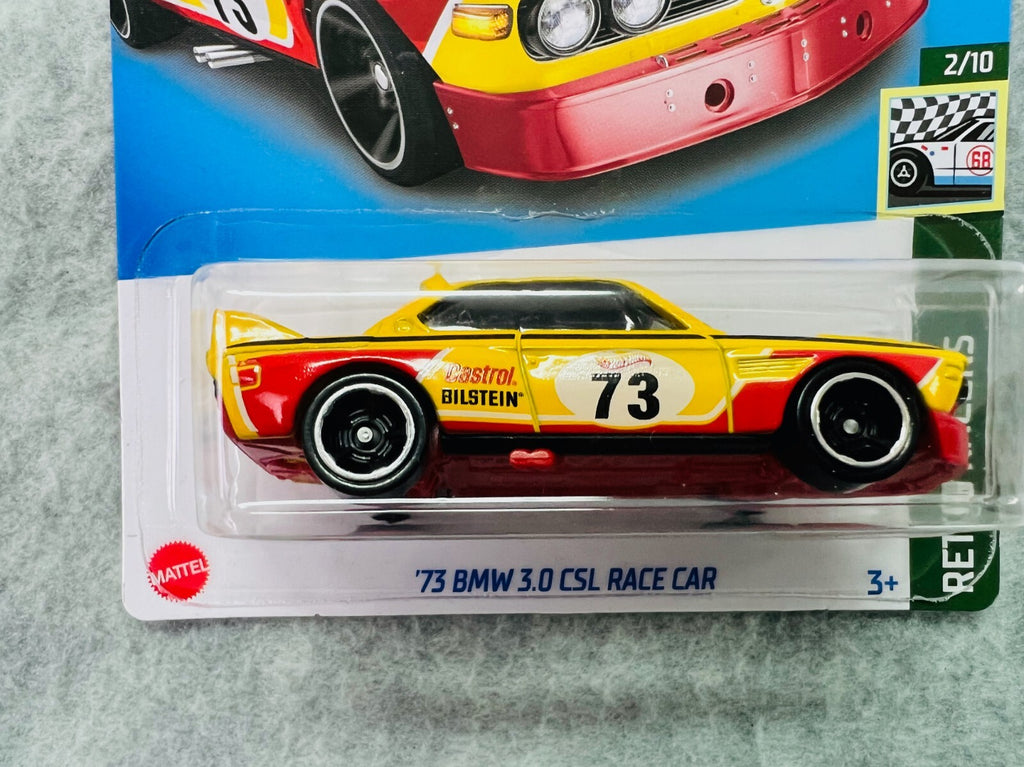 🇩🇪🇩🇪Hot Wheels '73 BMW 3.0 CSL Race Car Retro Racers H25🇩🇪🇩🇪
