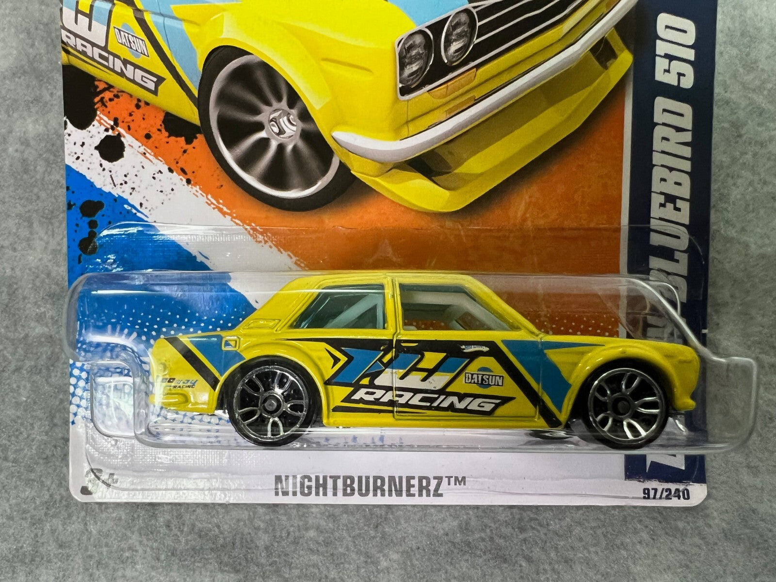 🎌🎌🎌Hot Wheels Nightburnerz Datsun Bluebird 510 YELLOW HW21🎌🎌🎌