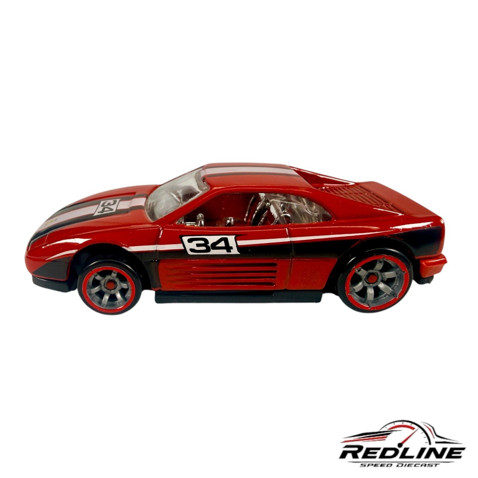 🇮🇹🇮🇹Hot Wheels FERRARI RACER Ferrari Racer 348 #34 1:64 LOOSE H6🇮🇹🇮🇹