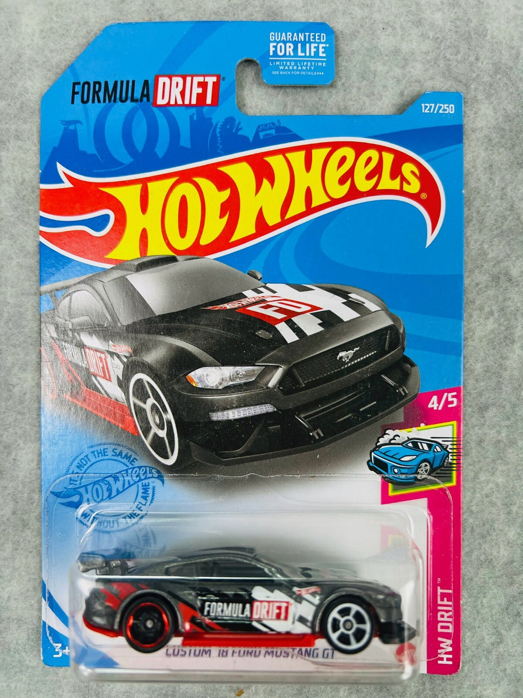 🐎🐎🐎Hot Wheels Custom ‘18 Ford Mustang GT HW Drift H24🐎🐎🐎