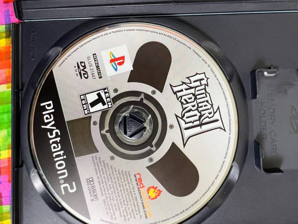 🎮🎮🎮Guitar Hero II (Sony PlayStation 2, 2006) 3-20🎮🎮🎮