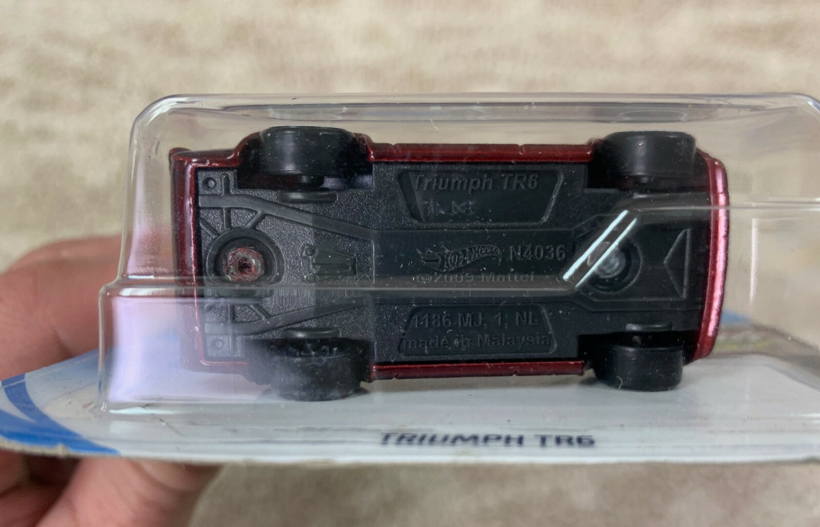 ****2021 Hot Wheels Target Red Edition Exclusive~TRIUMPH TR6~#9/250 HTF HW05****
