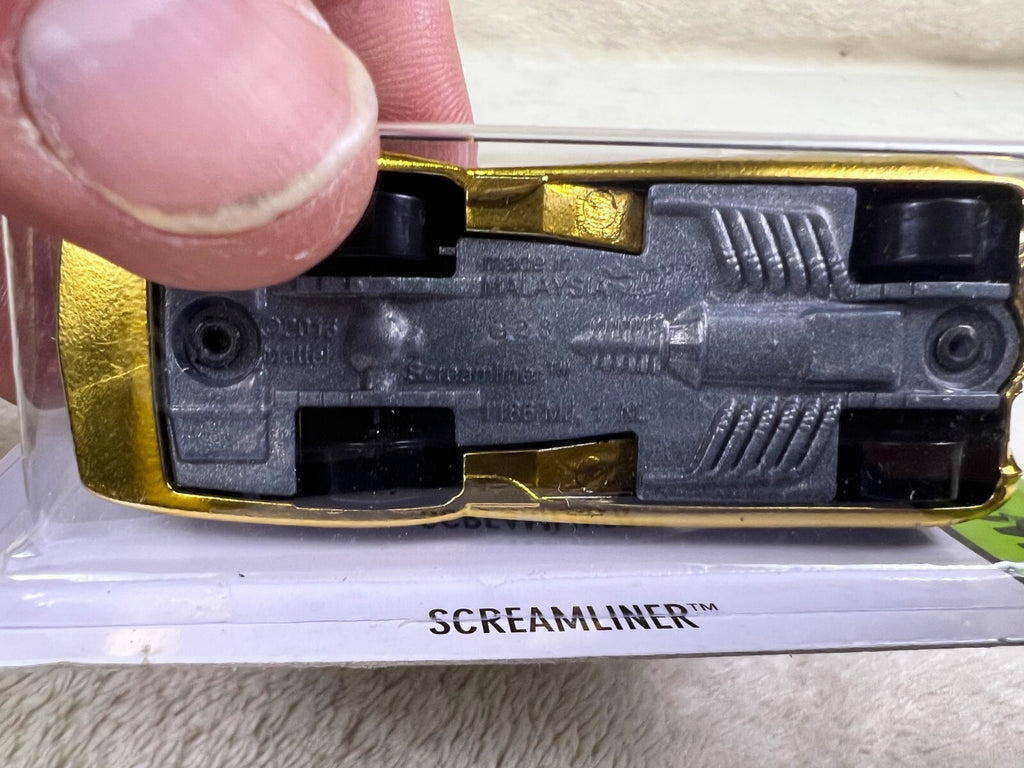 🔥🔥🔥🔥Hot Wheels Screamliner HW Workshop  Black & Gold HW12🔥🔥🔥🔥