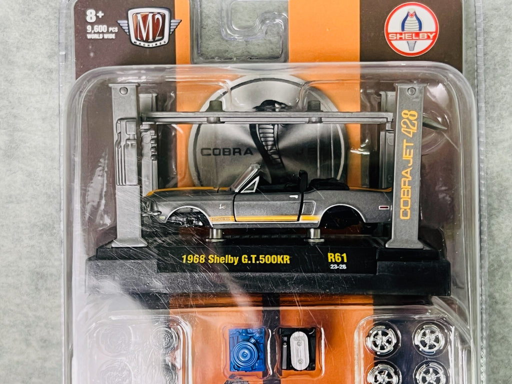 🇺🇸🇺🇸🇺🇸M2 Machines 1968 Shelby GT 500KR Mustang Model Kit H22🇺🇸🇺🇸🇺🇸