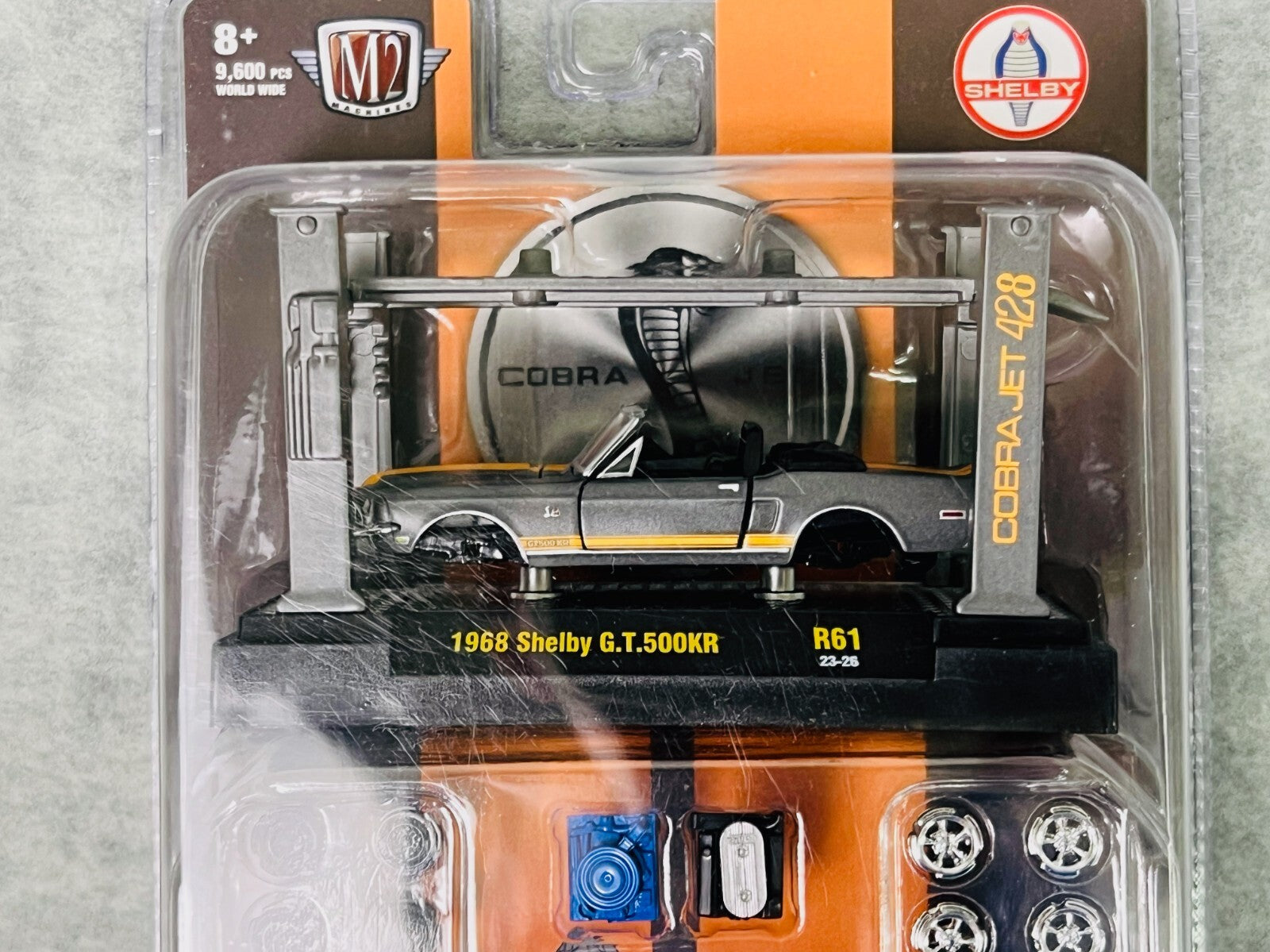 🇺🇸🇺🇸🇺🇸M2 Machines 1968 Shelby GT 500KR Mustang Model Kit H22🇺🇸🇺🇸🇺🇸