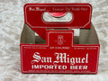 🍺🍺🍺🍺Vintage San Miguel Beer Bottle 6 Back Bottle Holder🍺🍺🍺🍺