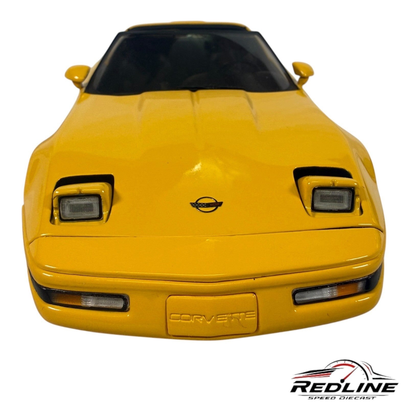 🦅🦅 Danbury Mint Chevrolet Corvette ZR-1 Competition Yellow 1:24 C2🦅🦅