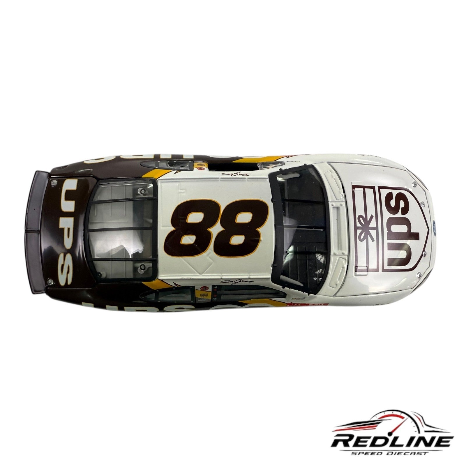 🏁Action 10th Anniversary Dale Jarrett #88 UPS 2002 Taurus 1:24 C2🏁