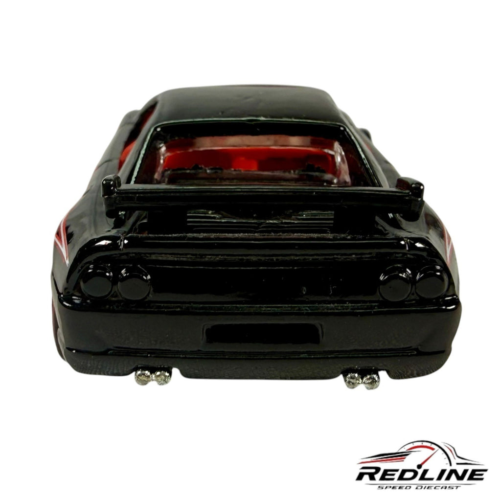 🇮🇹Hot Wheels Ferrari Racer # 7  Ferrari 355 Challenge Black C5 LOOSE🇮🇹