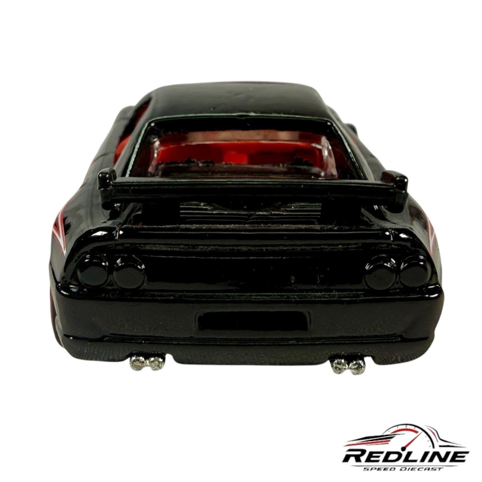 🇮🇹Hot Wheels Ferrari Racer # 7  Ferrari 355 Challenge Black C5 LOOSE🇮🇹