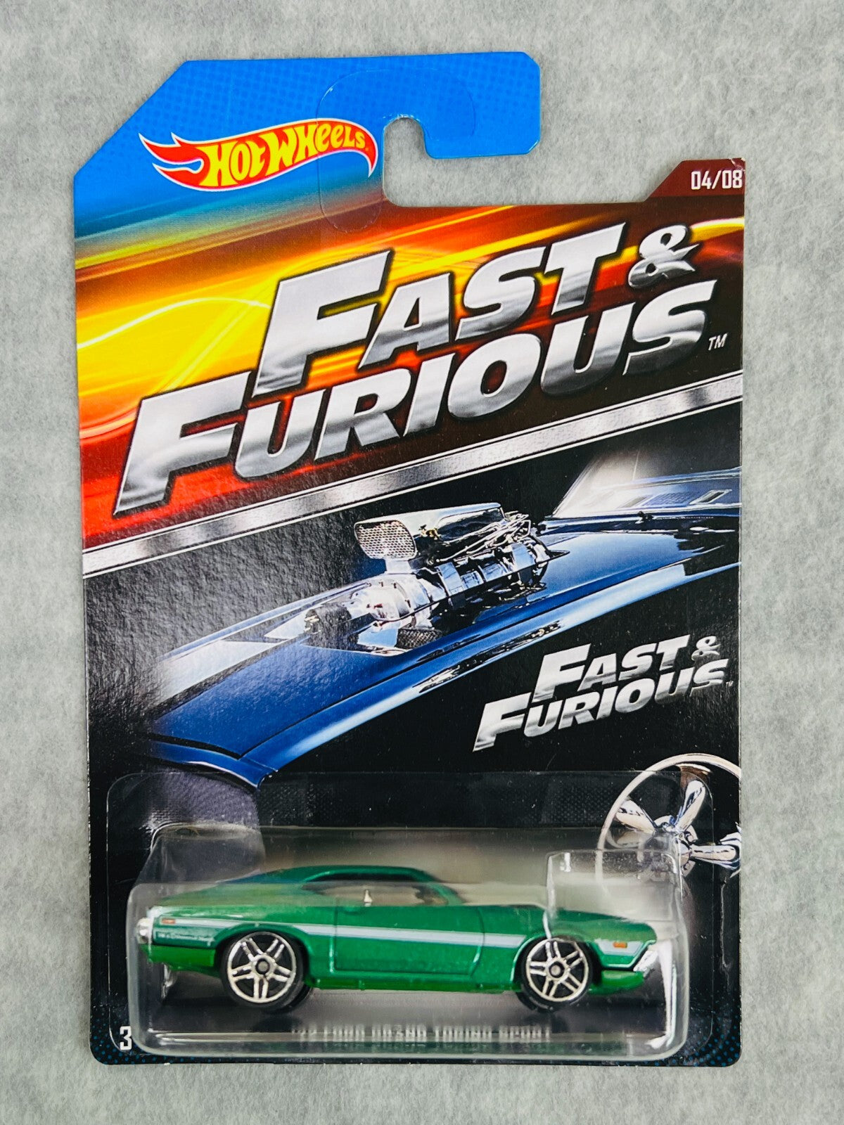 🇺🇸🇺🇸Hot Wheels Fast & Furious '72 Ford Grand Torino Sport Green HW24🇺🇸🇺🇸