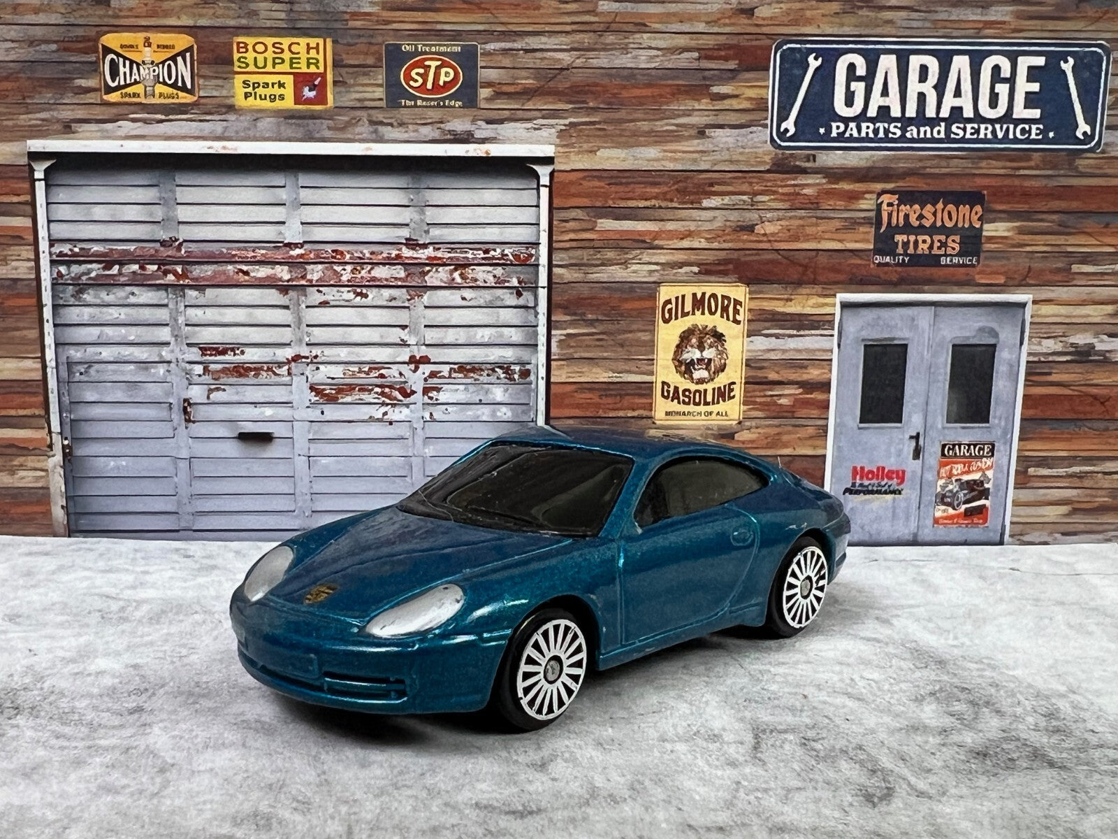 🇩🇪🇩🇪🇩🇪MAISTO PORSCHE 911 CARRERA BLUE 1:64 DIECAST C14🇩🇪🇩🇪🇩🇪