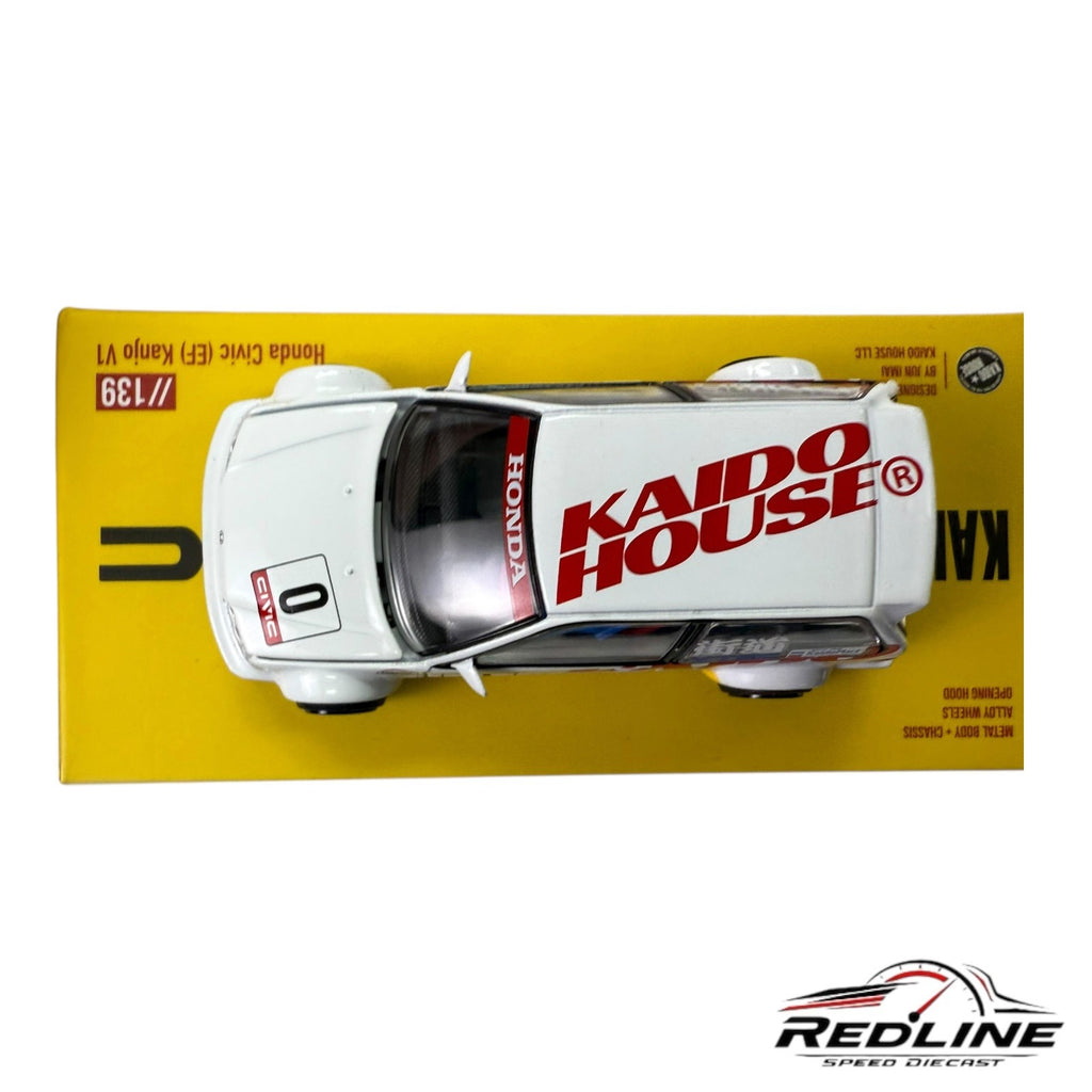 🎌🎌Kaido House 139 Honda Civic (EF) Kanjo v1 Yellow/White H1🎌🎌