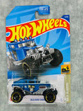 🔥🔥Hot Wheels Blue Baja Bone Shaker #3, Hot Wheels Baja Blazers 2/10 H25🔥🔥