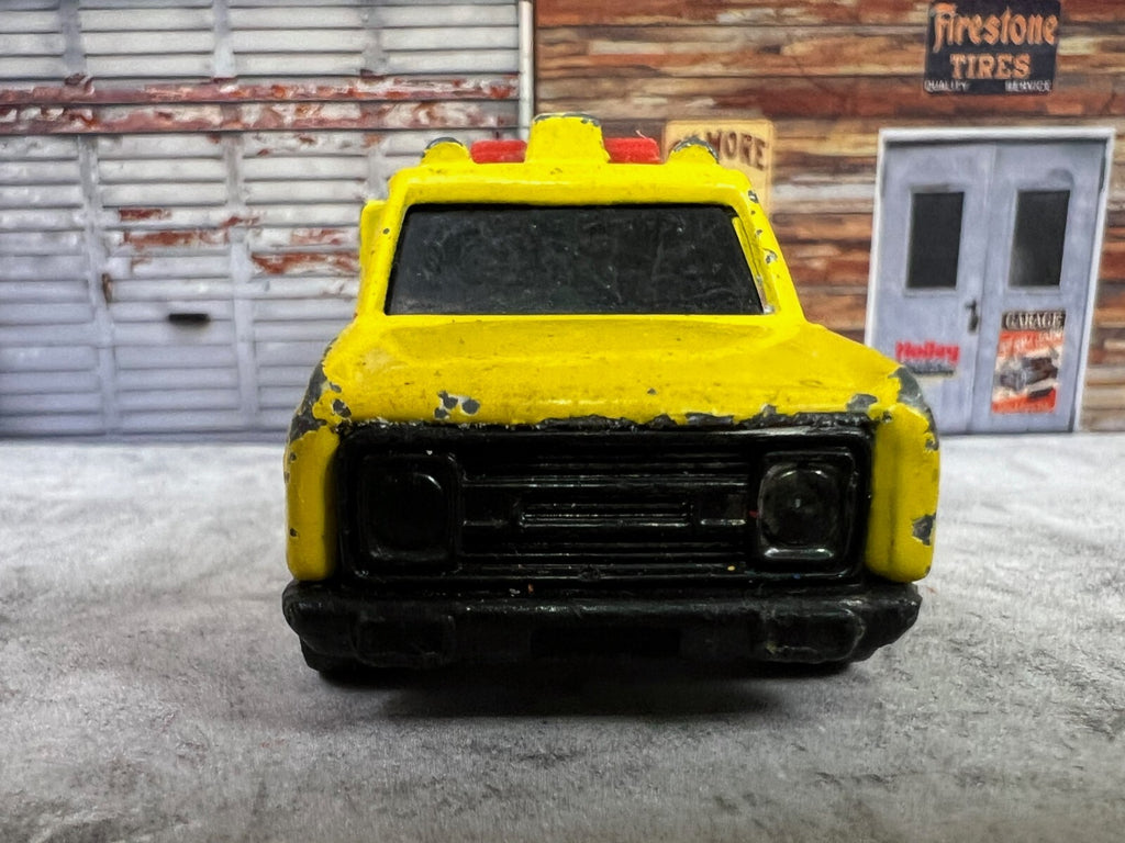🔥🔥🔥Mattel Hot Wheels 1974 Rescue Unit 3 Yellow Paramedic Truck c14🔥🔥🔥