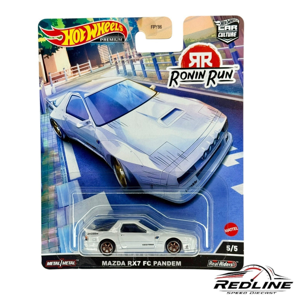 🎌Hot Wheels Car Culture Premium Mazda RX7 FC Pandem H17🎌