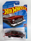 🇺🇸🇺🇸🇺🇸Hot Wheels CHEVY BEL AIR 1/5 '55 Chevy 20/250 Red HW06🇺🇸🇺🇸🇺🇸