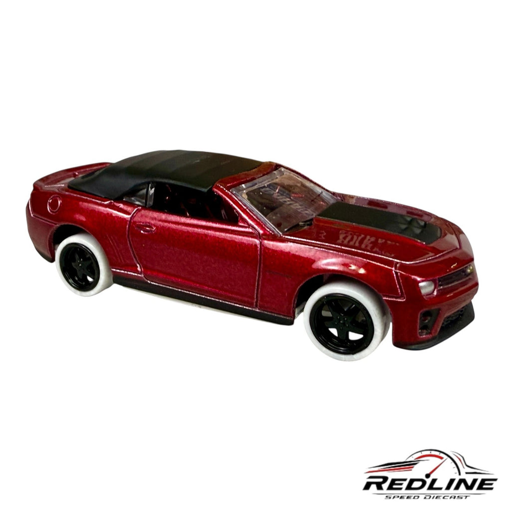 🇺🇸Auto World  Chevy Camaro ZL1 Ultra Red Chase Modern Muscle LOOSE C15🇺🇸