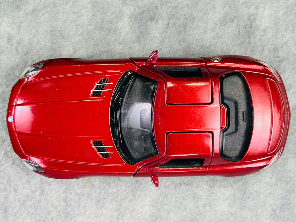 🇩🇪🇩🇪Kinsmart Mercedes Benz SLS AMG Diecast Model Toy Car 1:36 Red🇩🇪🇩🇪