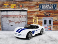 🔥🔥🔥Hot Wheels White Blue Stripes '92 Dodge Viper RT/10 c15🔥🔥🔥