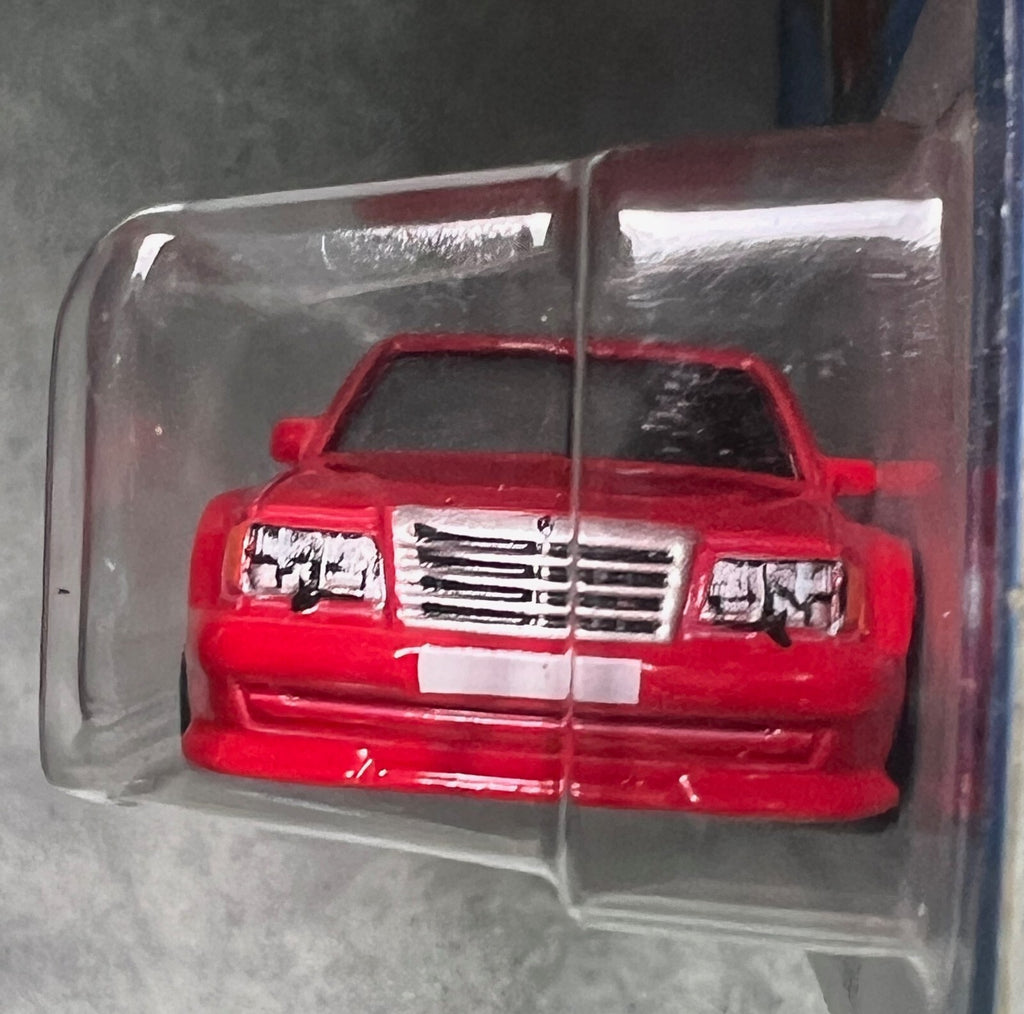 🇩🇪🇩🇪🇩🇪Hot Wheels Factory Fresh Mercedes-Benz 500 E Red H24🇩🇪🇩🇪🇩🇪