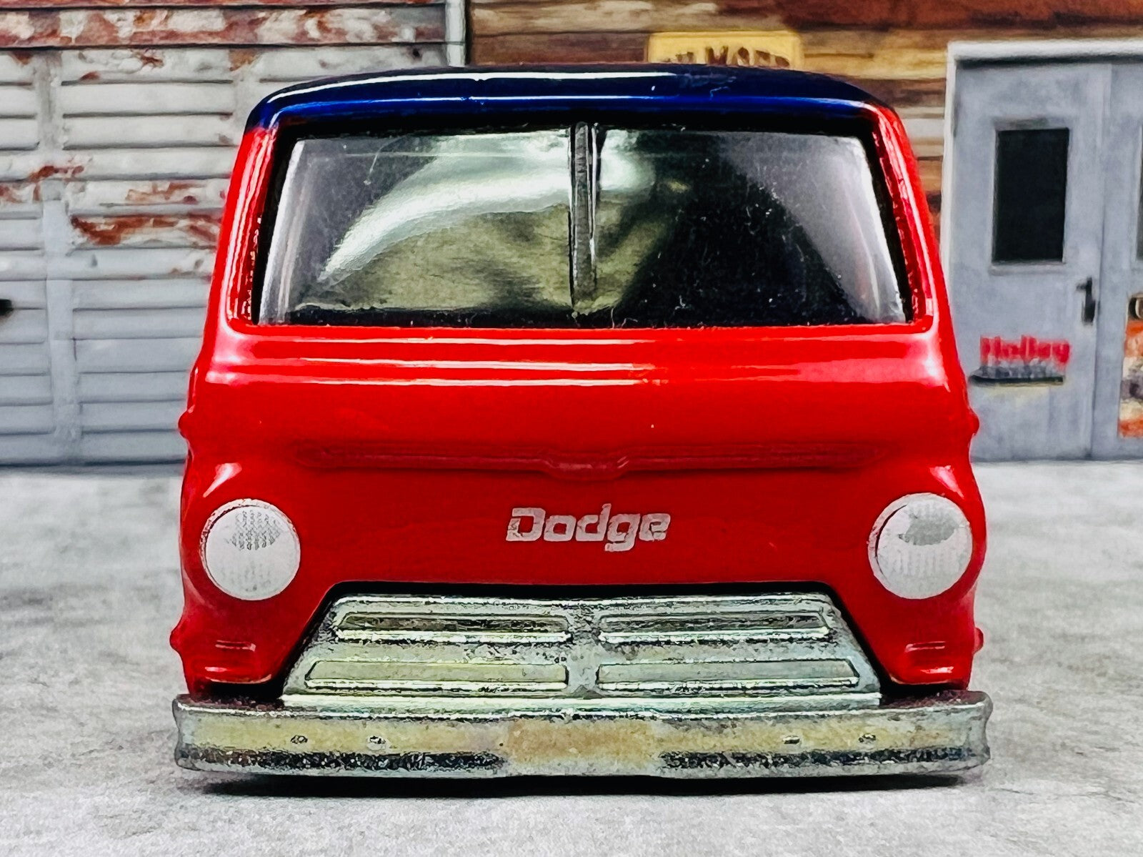 🇺🇸Hot Wheels Slick Rides '66 Dodge A100 Get the Spirit 76 Real Riders C7🇺🇸