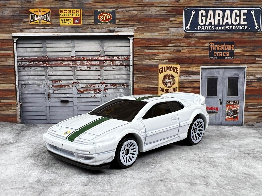🇬🇧🇬🇧🇬🇧Hot Wheels Mattel 2001 Lotus Esprit White Green Stripe🇬🇧🇬🇧🇬🇧