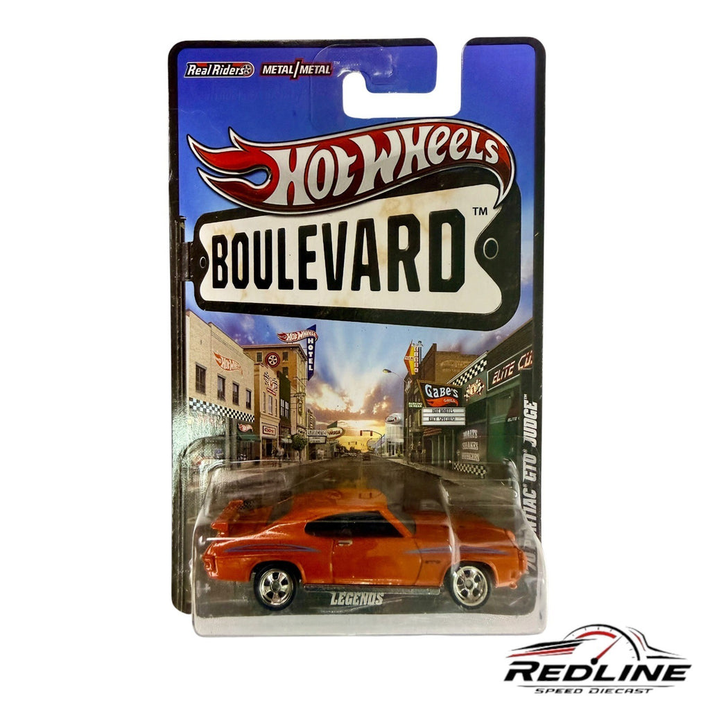 🇺🇸Hot Wheels 2011 Boulevard Legends Series 70 Pontiac GTO  Judge H13🇺🇸