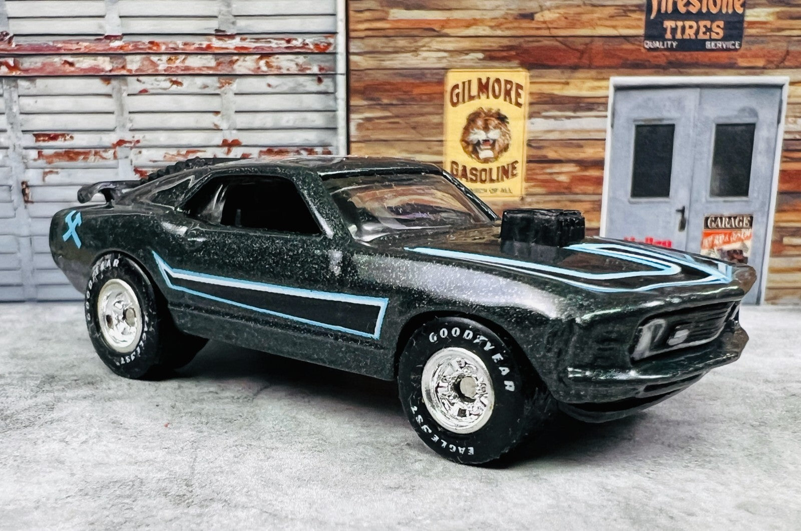 🔥Hot Wheels Mustang Mach 1 8th Annual Collectors Nationals Charcoal Variant C22
