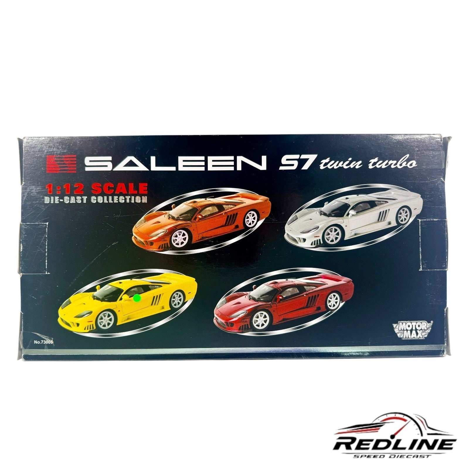 🐎🐎Motor Max Saleen S7 Twin Turbo Yellow 1:12 Scale C3🐎🐎
