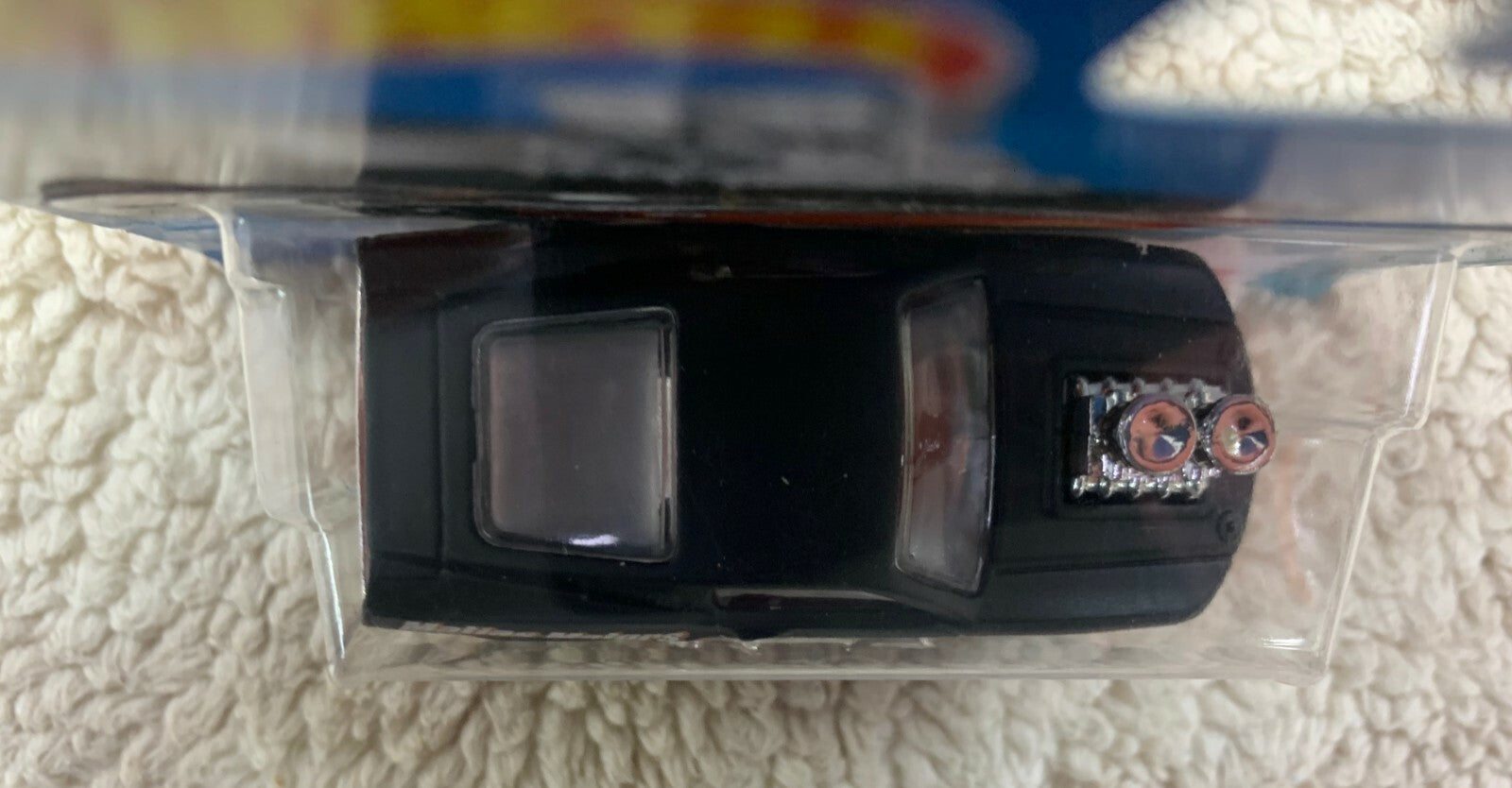 ***************Hot Wheels Tooned '68 MUSTANG SHORT CARD BLACK HW05**************