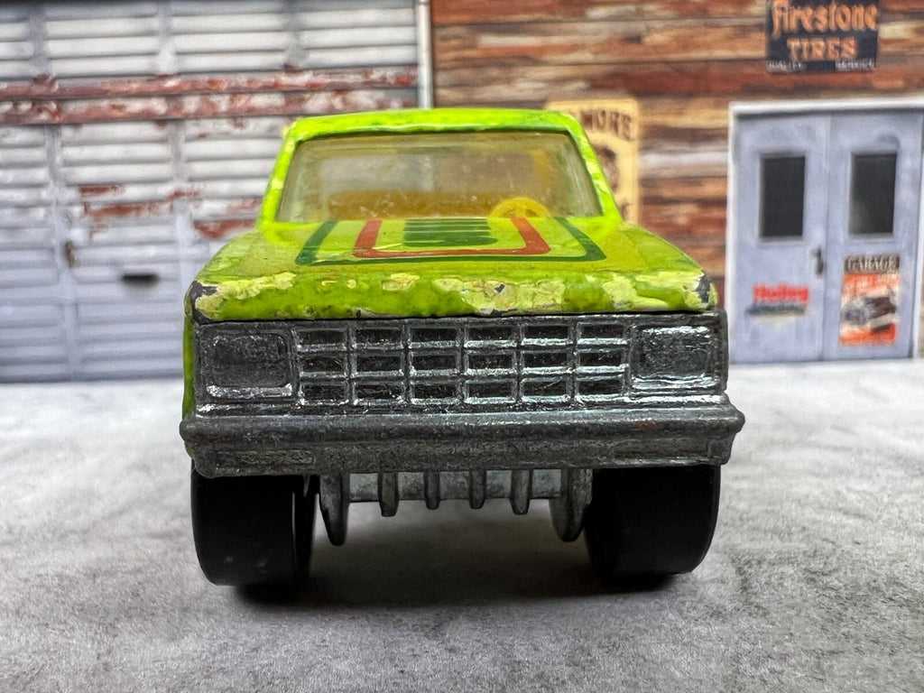 🔥🔥🔥1982 Hot Wheels Mean Green Pickup Truck Malaysia C9🔥🔥🔥