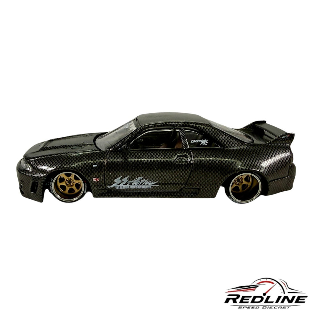 🎌Kaido House Nissan Skyline GT-R R33 Active Carbon R V1 KHMG116 H1🎌