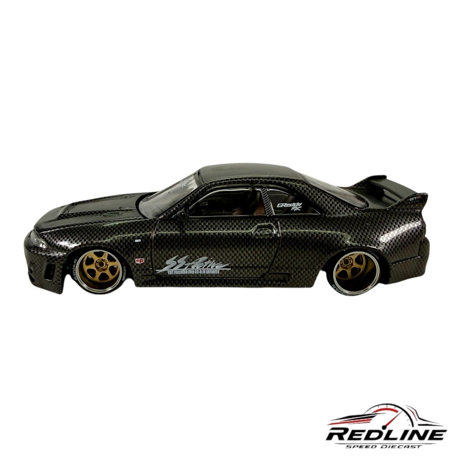 🎌Kaido House Nissan Skyline GT-R R33 Active Carbon R V1 KHMG116 H1🎌