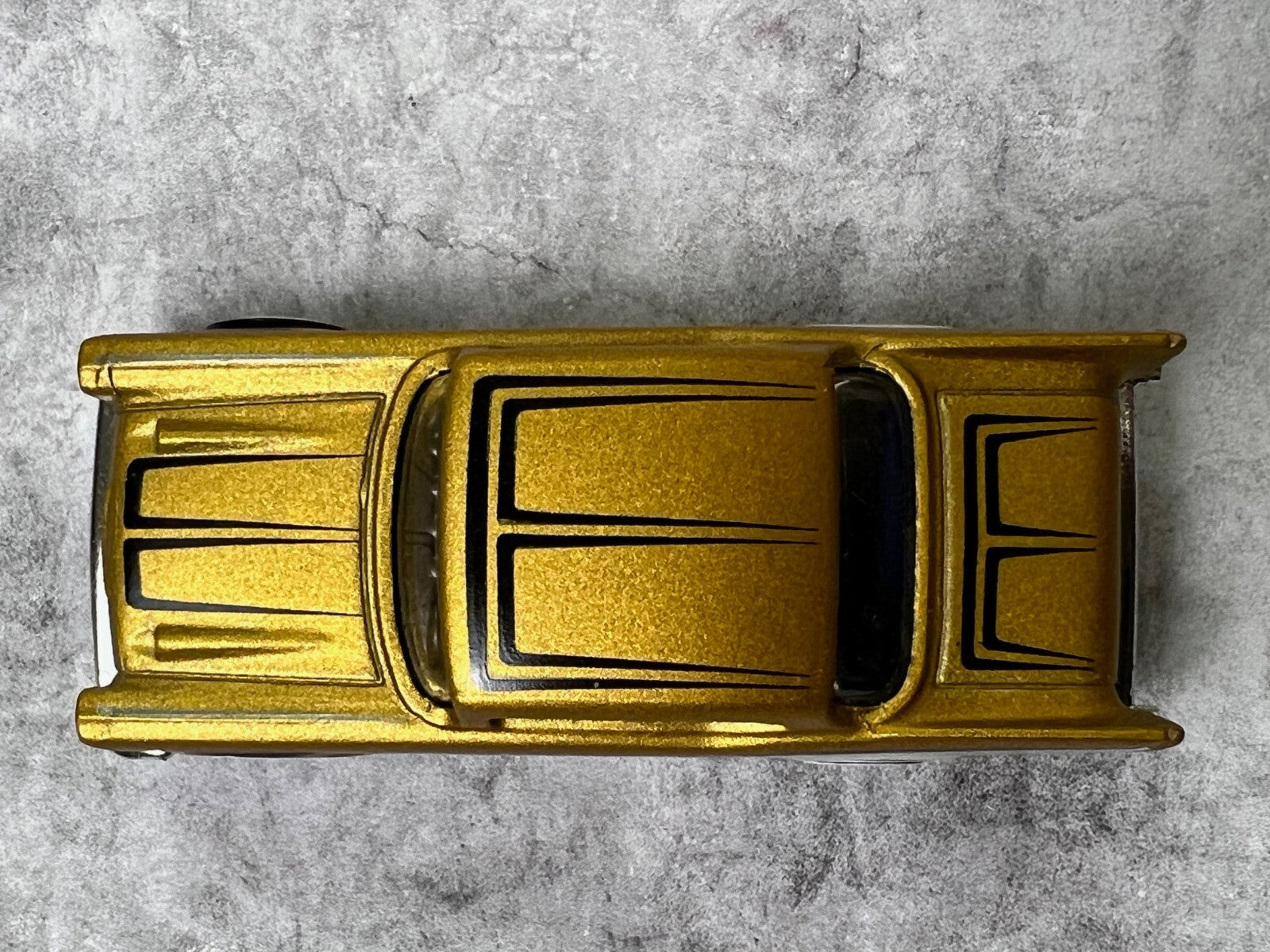 🇺🇸🇺🇸Hot Wheels Gold '57 Chevy Bel Air White Wall Tires C12🇺🇸🇺🇸
