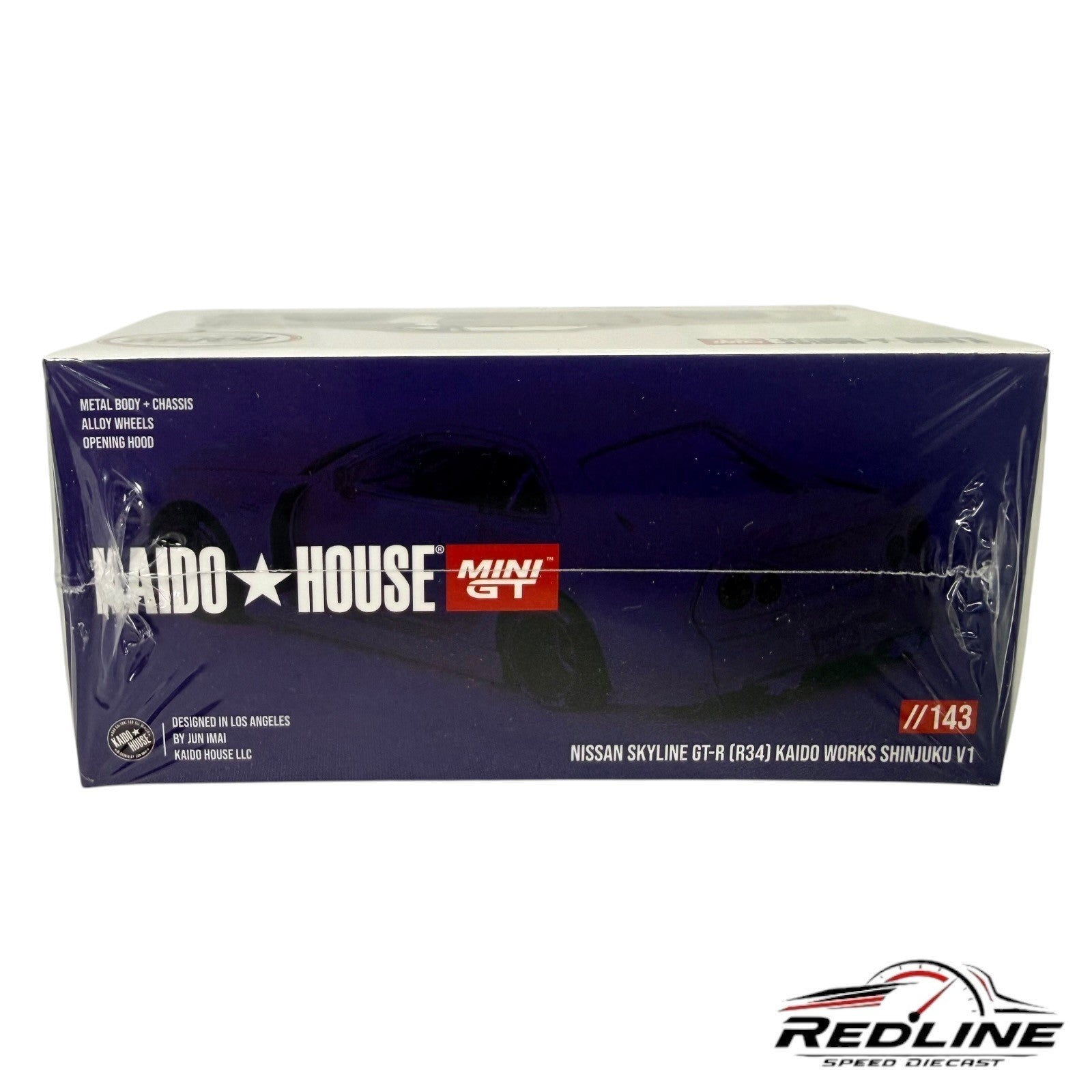🎌🎌Kaido House Nissan Skyline GT-R R34 Kaido Works Shinjuku V1 1:64 H15🎌🎌
