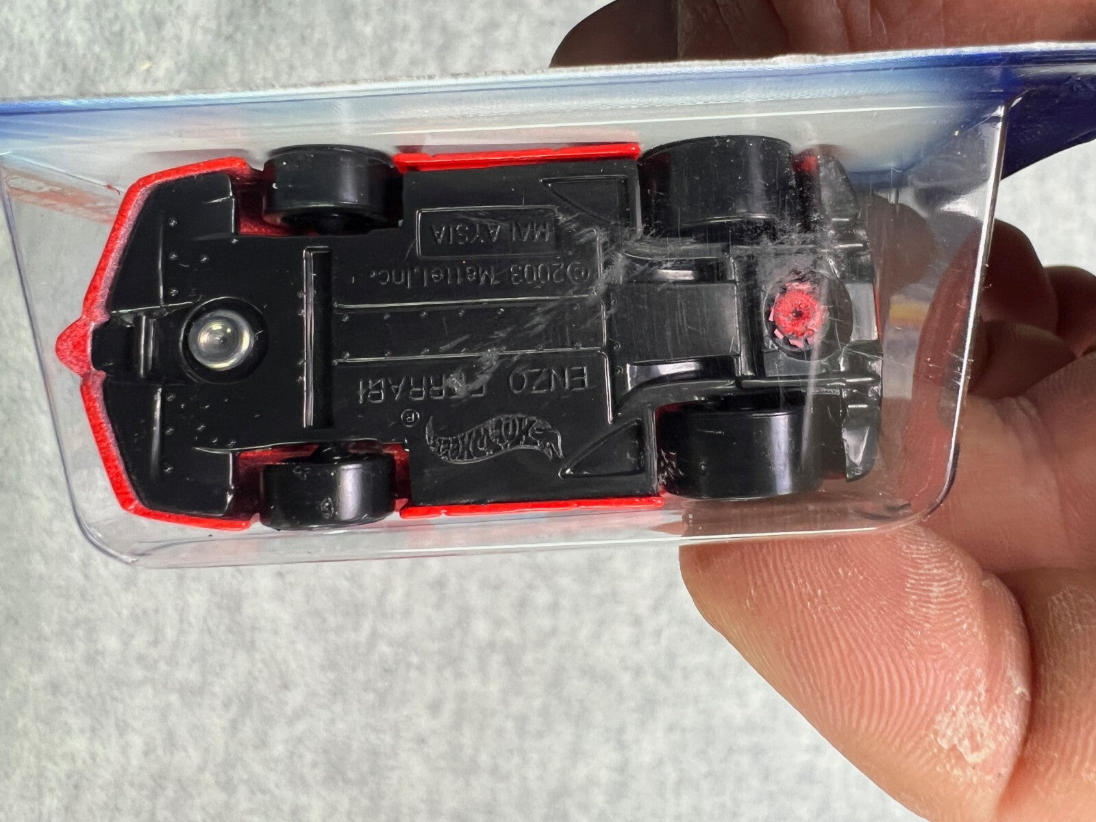 🇮🇹Hot Wheels 2004 First Edition Tooned Enzo Ferrari FACTORY SEALED H23🇮🇹